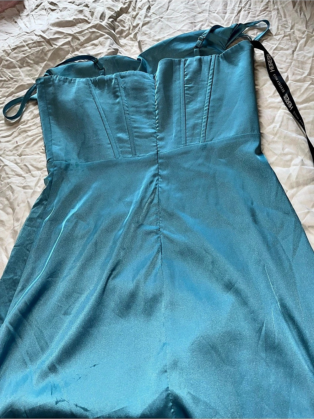 Heiress Mini Dress in Blue Size Medium